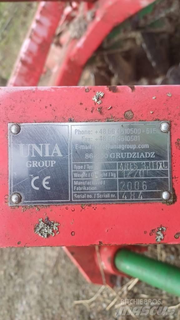 Unia Ares 3 TXL Diskinės akėčios
