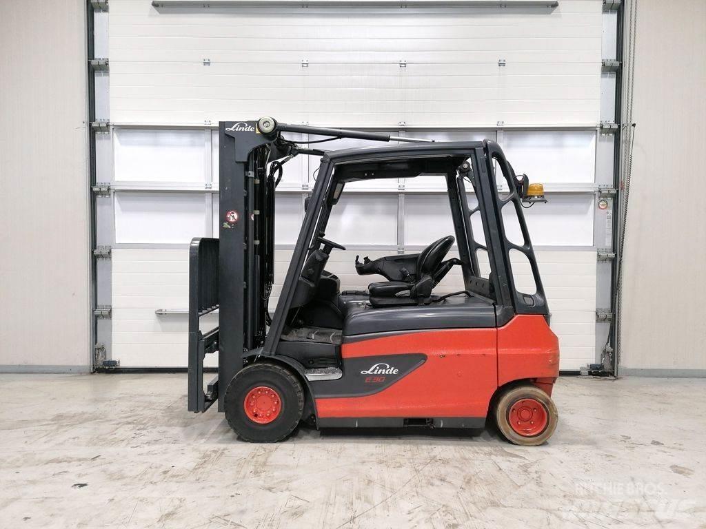 Linde E30L-01 Elektriniai šakiniai krautuvai