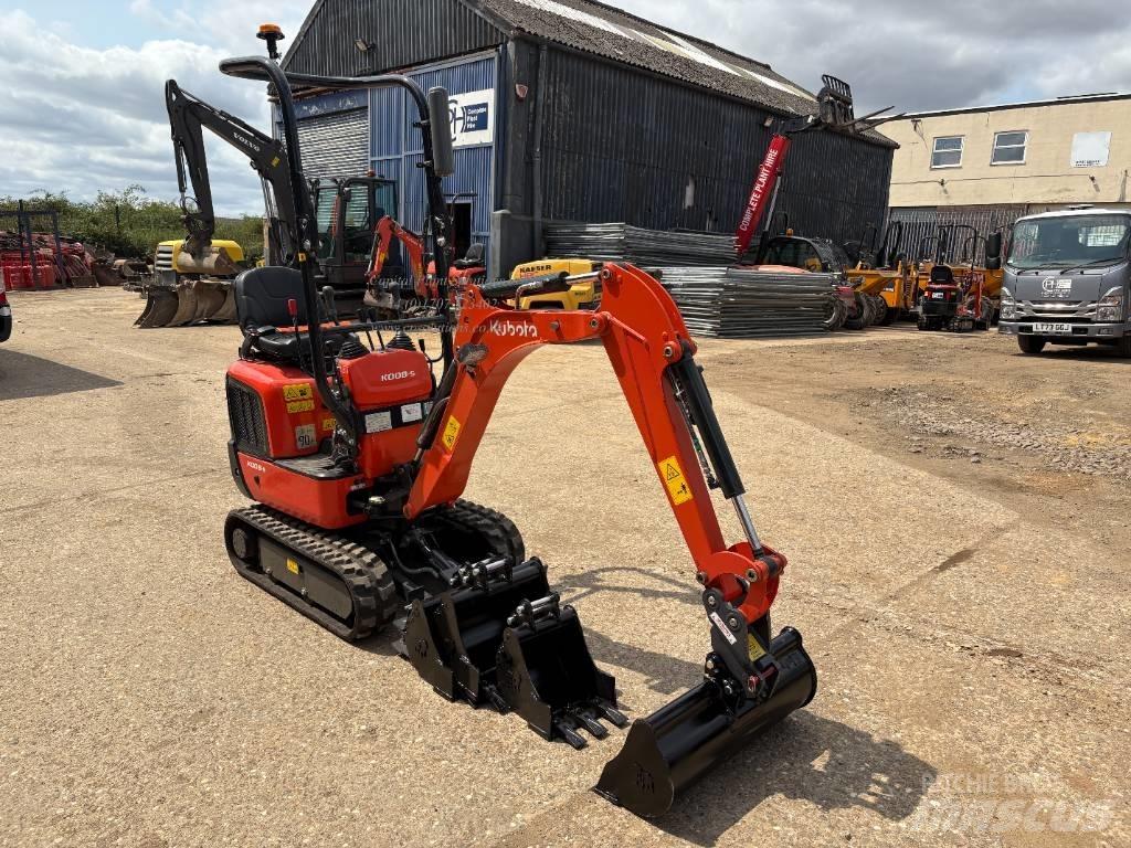Kubota K 008-5 Mini ekskavatoriai < 7 t