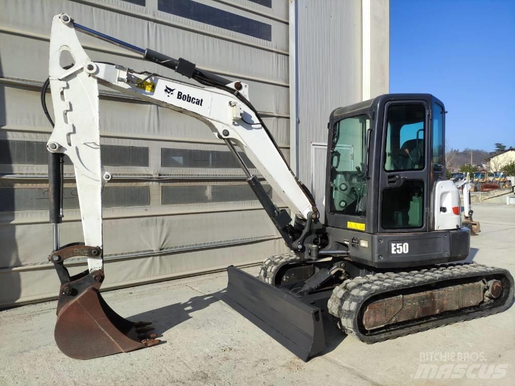 Bobcat E 50 EM Mini ekskavatoriai < 7 t