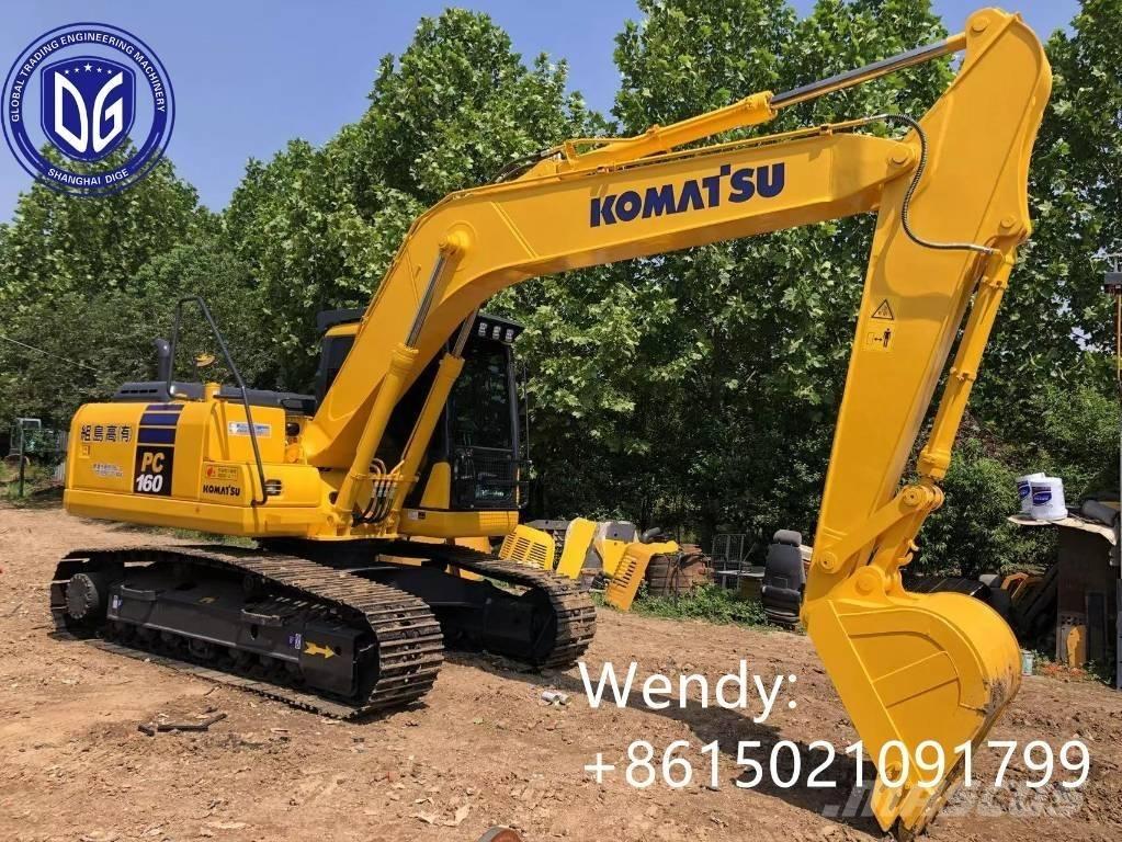 Komatsu PC 160 Vikšriniai ekskavatoriai
