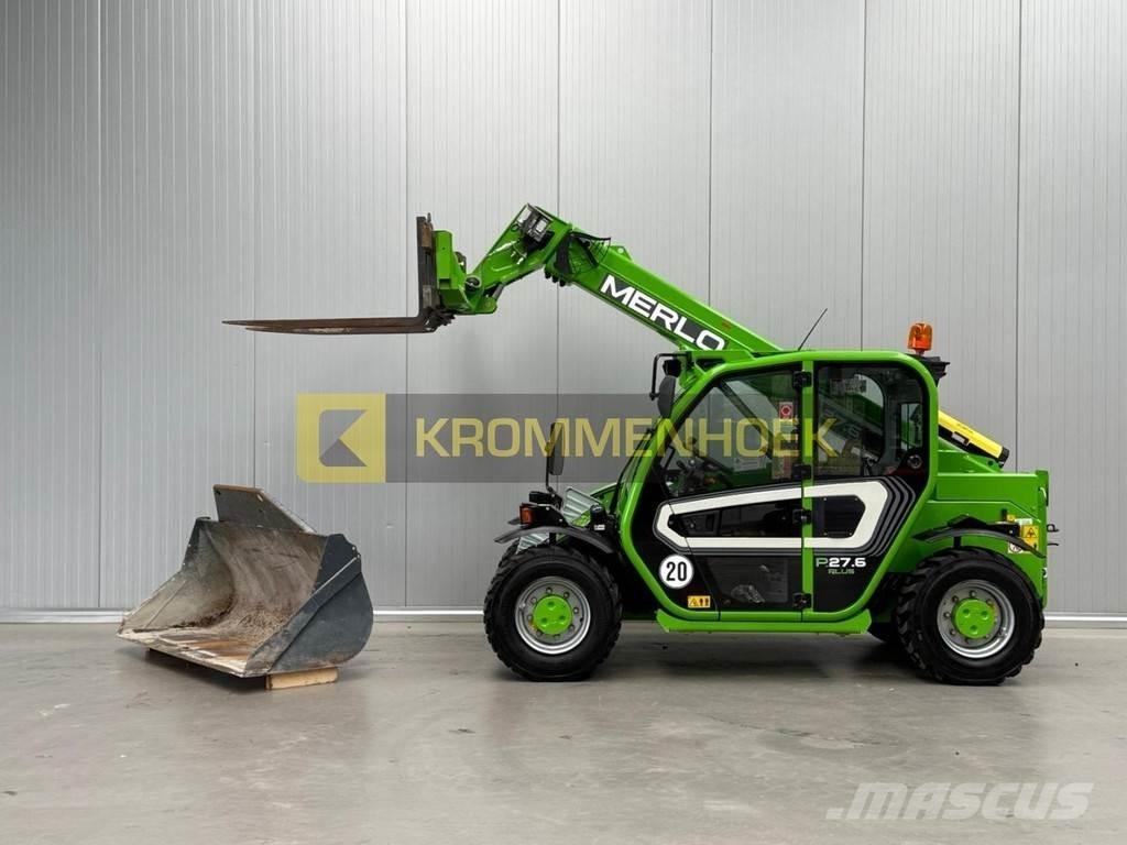 Merlo P 27.6 Plus Teleskopiniai krautuvai