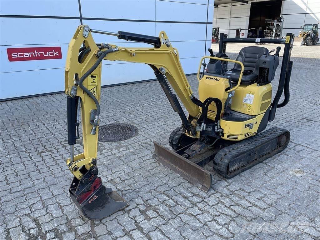 Yanmar VIO12 Ratiniai ekskavatoriai
