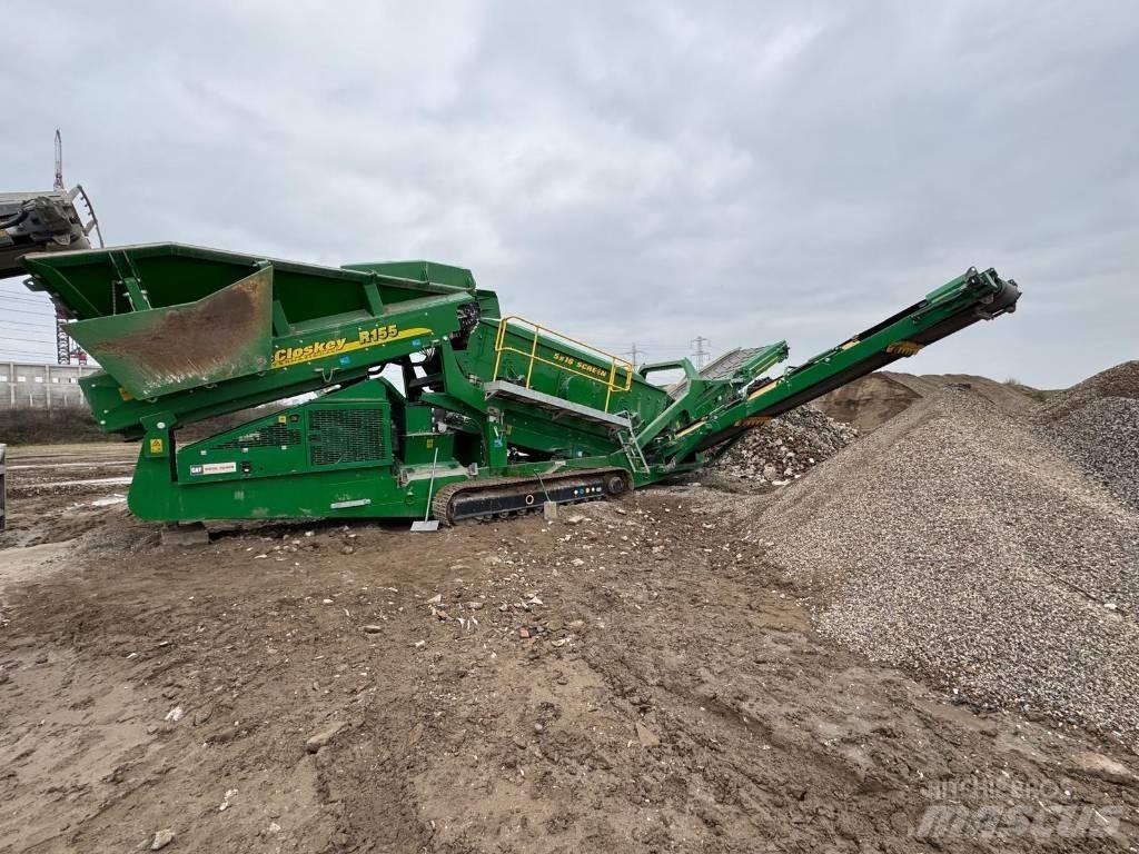 McCloskey R155 Mobilūs sietai