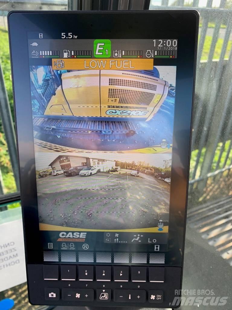CASE CX130e Vikšriniai ekskavatoriai