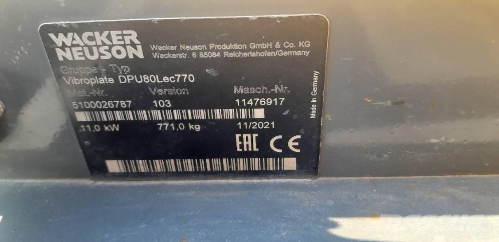 Wacker Neuson DPU 80 Vibratoriai