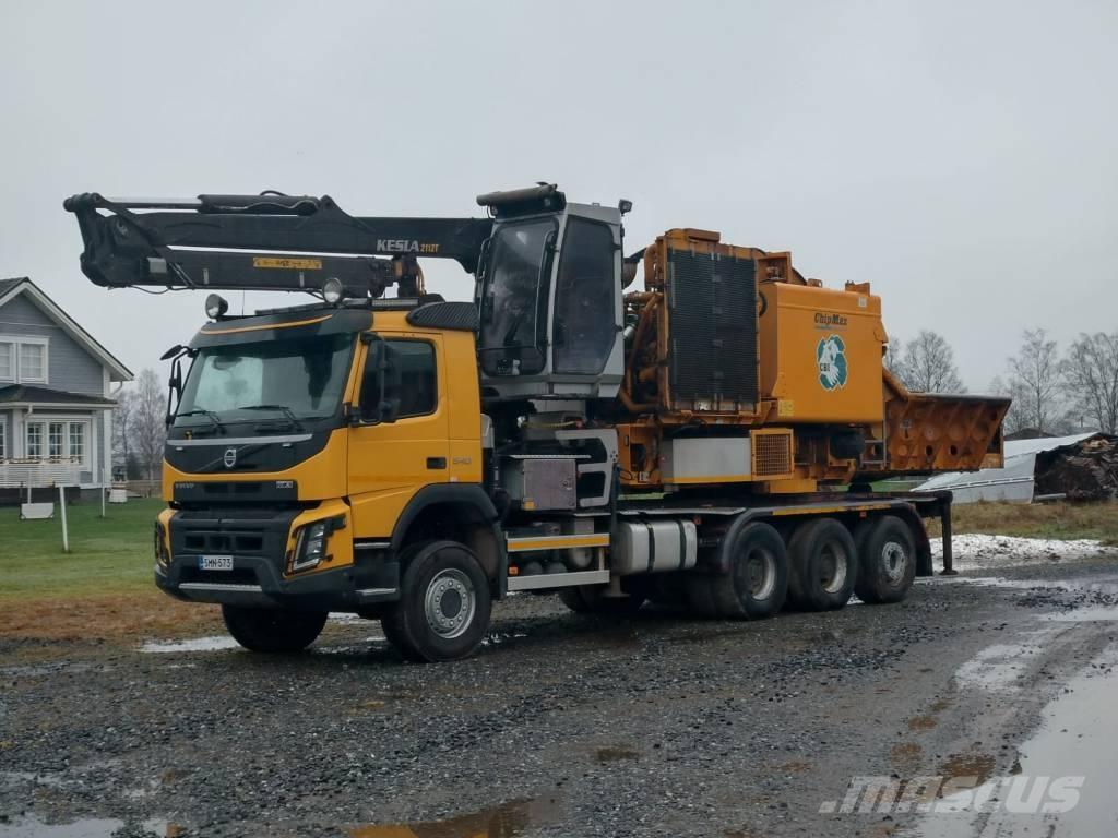 CBI Chipmax 484VR Medžių skaldymo, pjovimo ir lupimo įrengimai