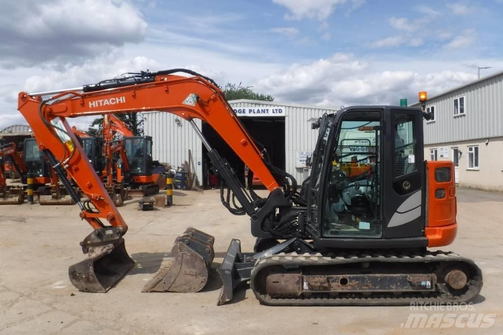 Hitachi ZX 85 US B-6 Vidutinės galios ekskavatoriai 7-12 t