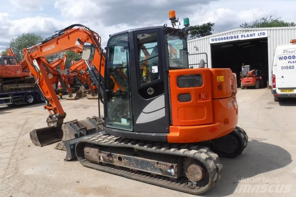 Hitachi ZX 85 US B-6 Vidutinės galios ekskavatoriai 7-12 t