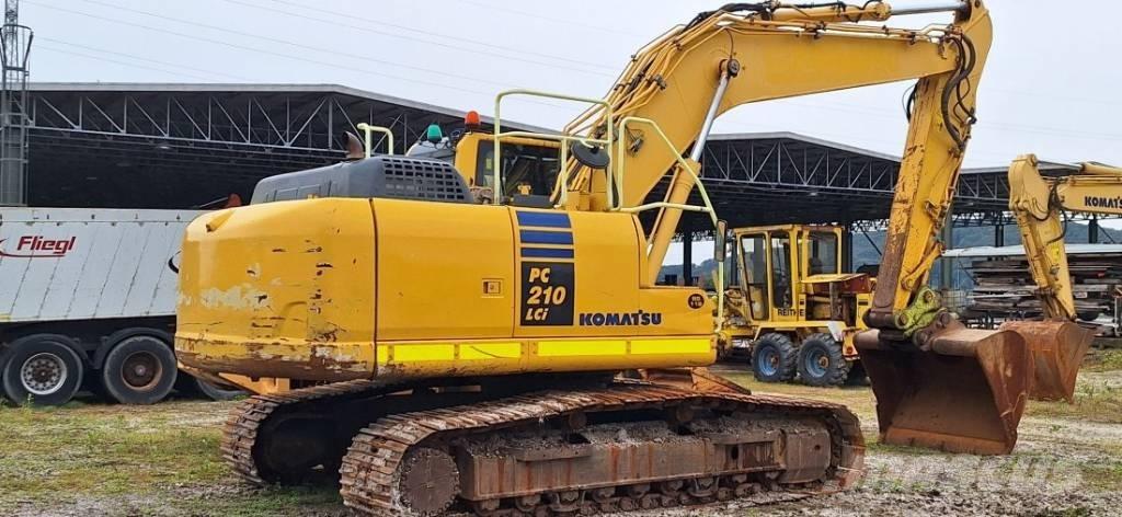 Komatsu PC 210 Vikšriniai ekskavatoriai