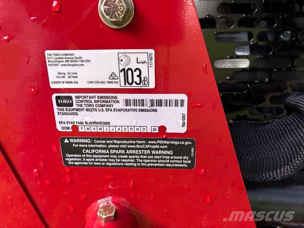 Toro TX427 Krautuvai su šoniniu pasukimu