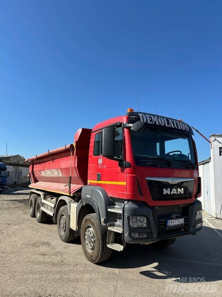 MAN TGS 41.480 Savivarčių priekabų vilkikai