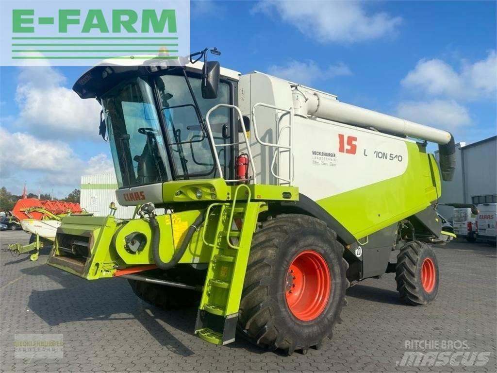 CLAAS lexion 540 Derliaus nuėmimo kombainai