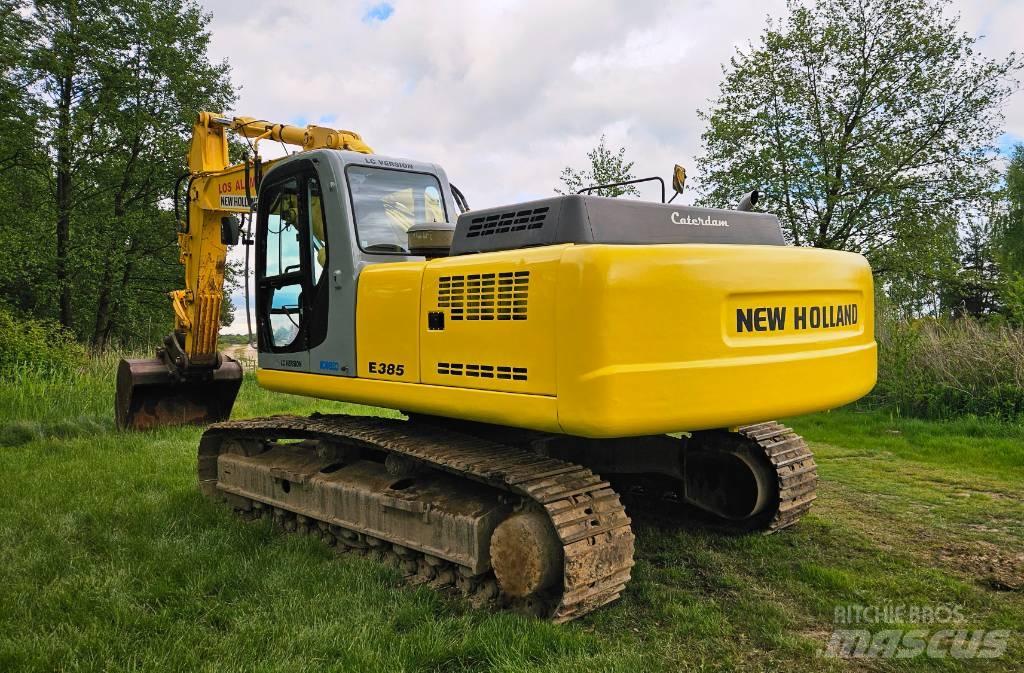 New Holland E385 Vikšriniai ekskavatoriai