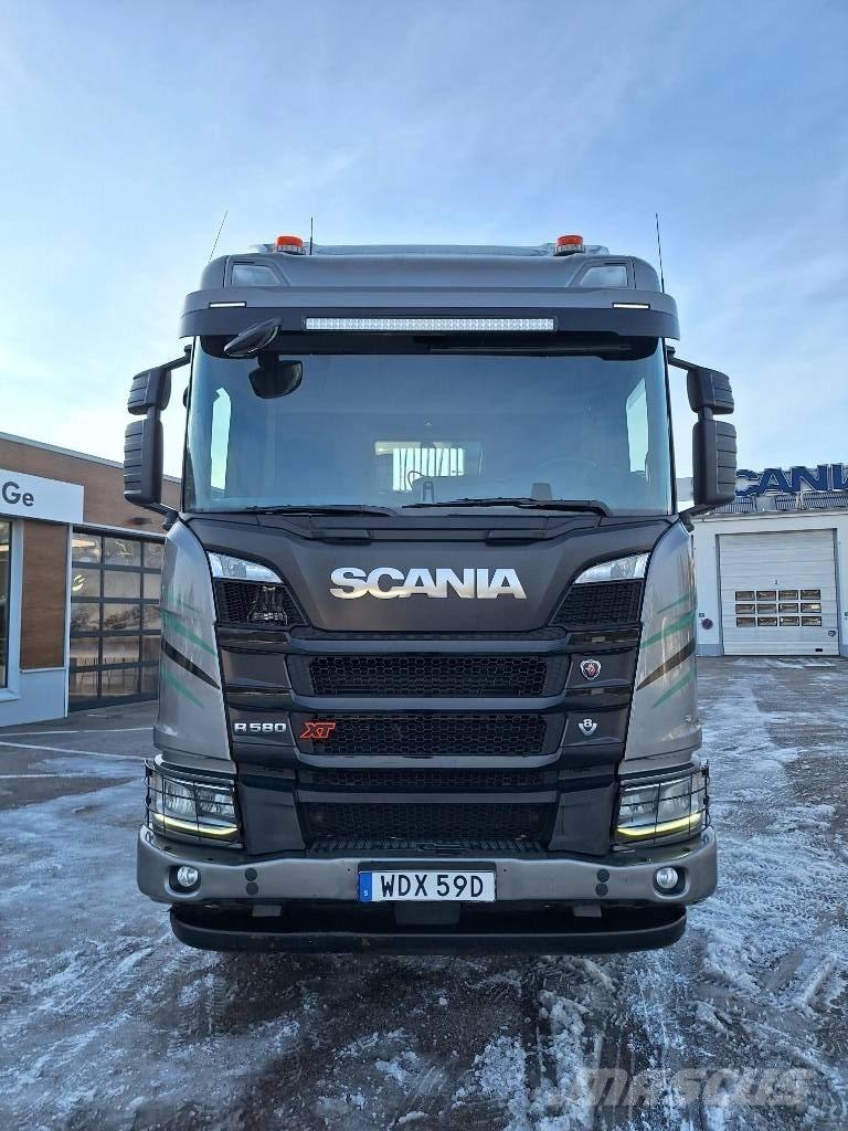 Scania R580 LB6x4 Miškovežių vilkikai