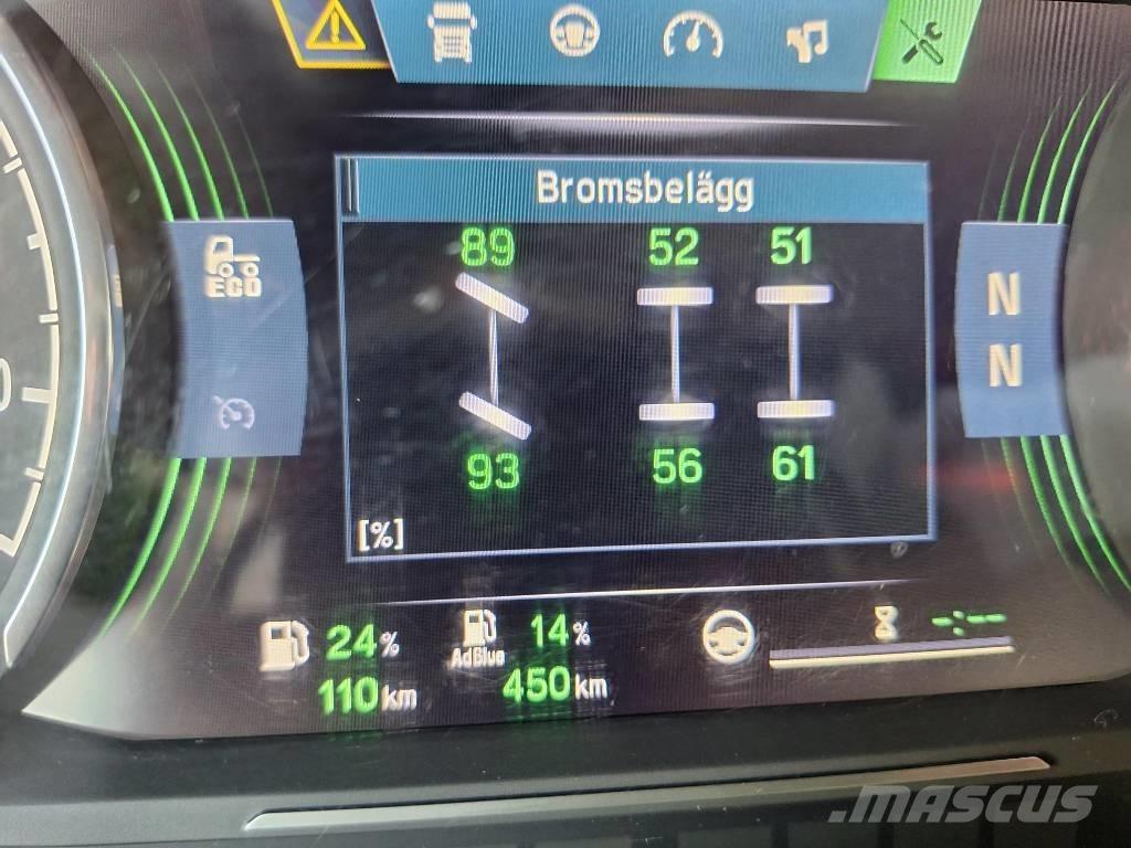 Scania R580 LB6x4 Miškovežių vilkikai