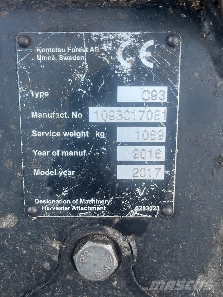 Komatsu 911.4 Miško technika (Harvesteriai)