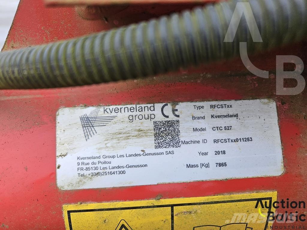 Kverneland CTC527 Diskinės akėčios