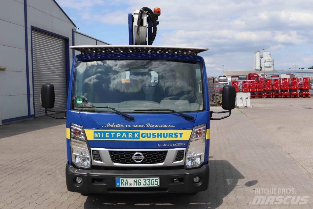 Multitel MT 162 EX Ant vilkikų montuojamos kėlimo platformos