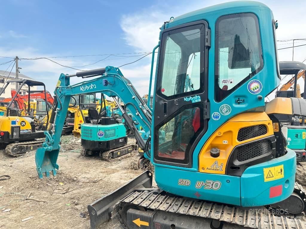 Kubota U 30 Mini ekskavatoriai < 7 t