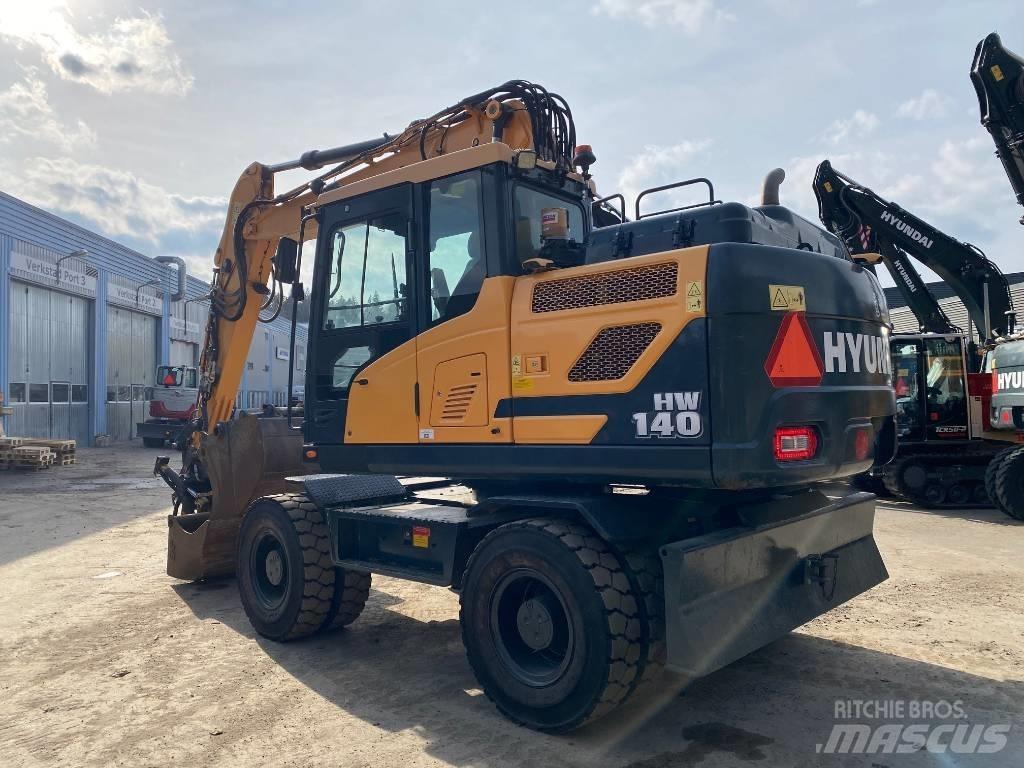 Hyundai HW140W Ratiniai ekskavatoriai