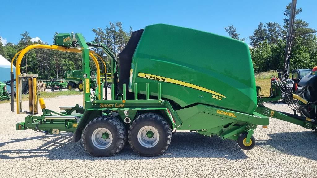 John Deere 960 Ritinių presai