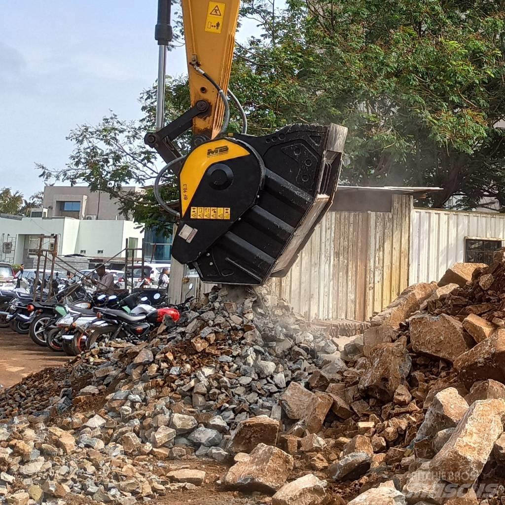 MB Crusher BF90.3 S4 Smulkinimo kaušai