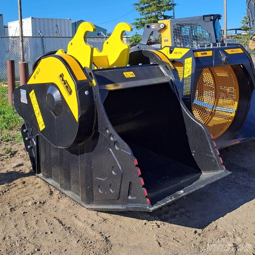 MB Crusher BF90.3 S4 Smulkinimo kaušai