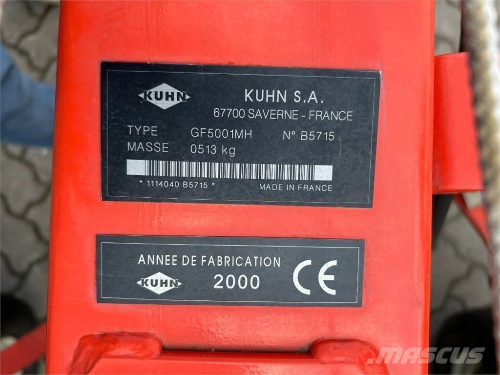 Kuhn GF 5001 MH Šieno grėbliai ir vartytuvai