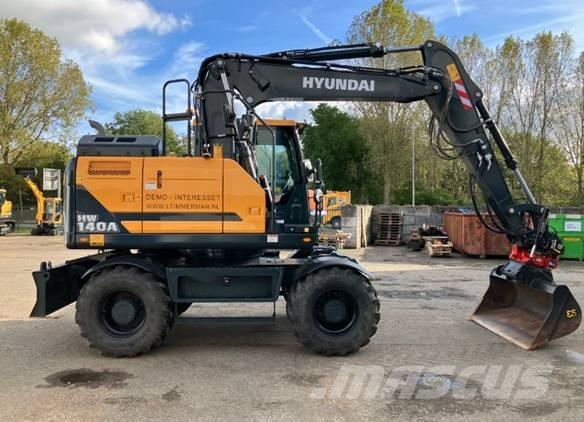Hyundai HW140A Ratiniai ekskavatoriai