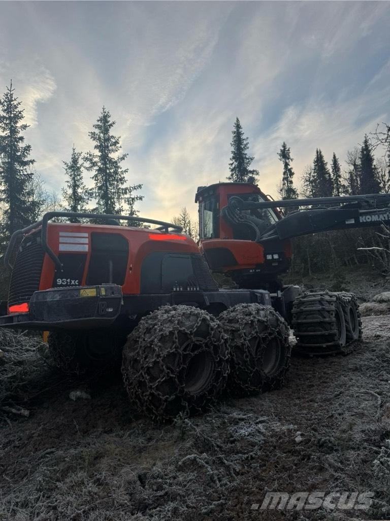Komatsu 931 XC Miško technika (Harvesteriai)