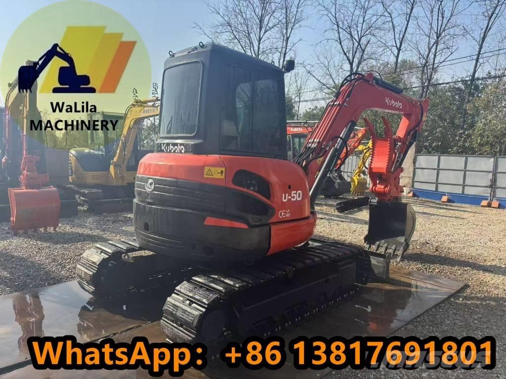 Kubota U 50-5 Mini ekskavatoriai < 7 t