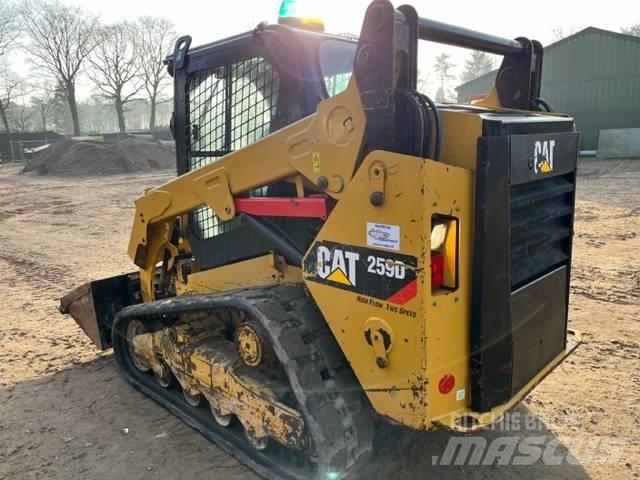 CAT 259 D Krautuvai su šoniniu pasukimu