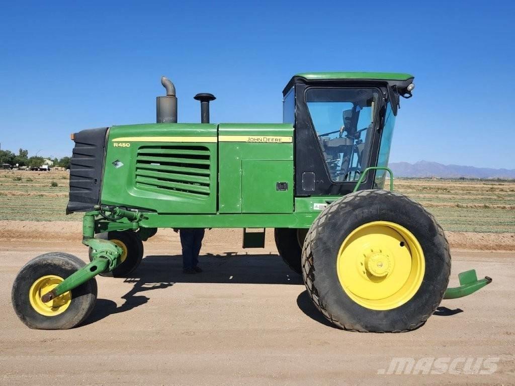 John Deere R 450 Grunto gramdymo technika