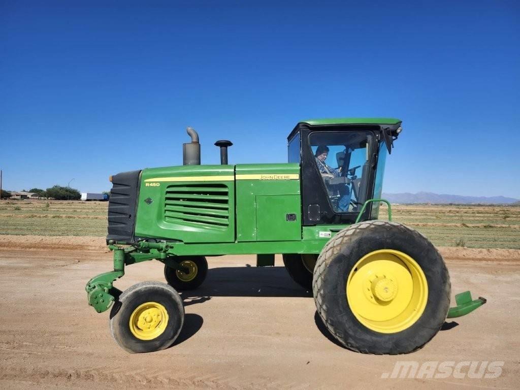John Deere R 450 Grunto gramdymo technika