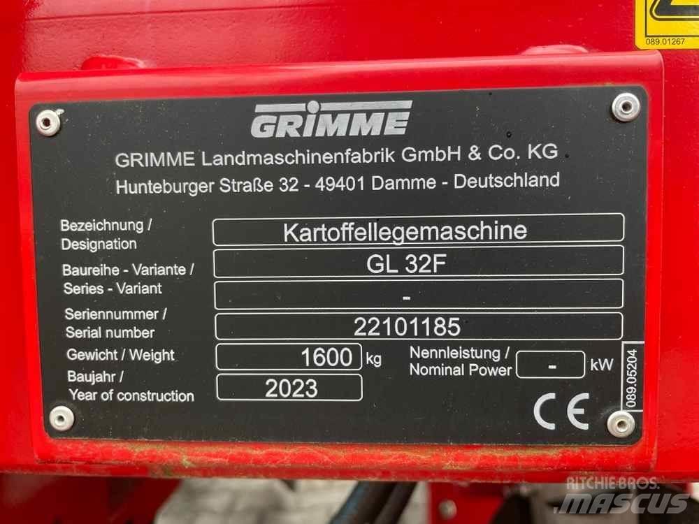 Grimme GL 32 F Bulvių sodinamosios