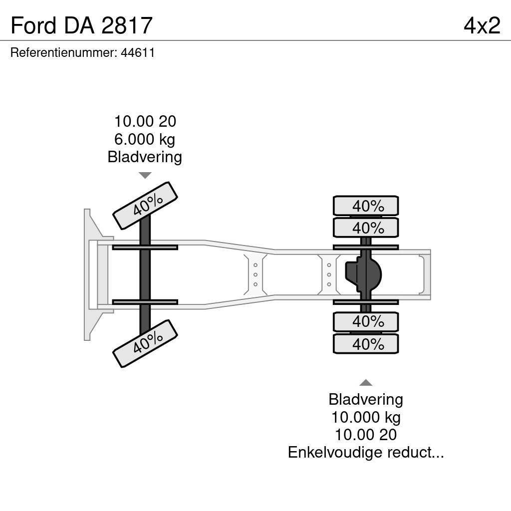 Ford DA 2817 Naudoti vilkikai