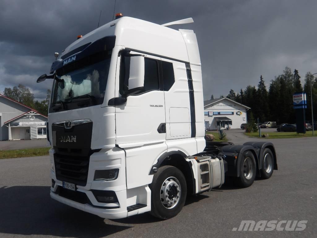 MAN TGX 28.520 Naudoti vilkikai