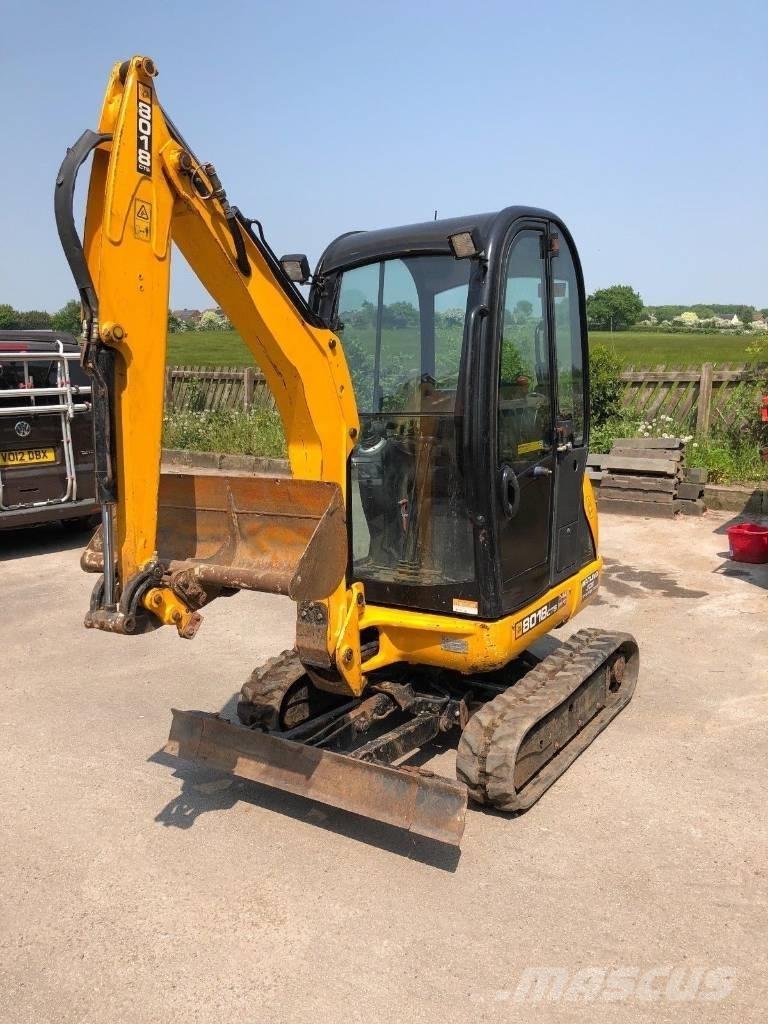 JCB 8018 CTS Mini ekskavatoriai < 7 t