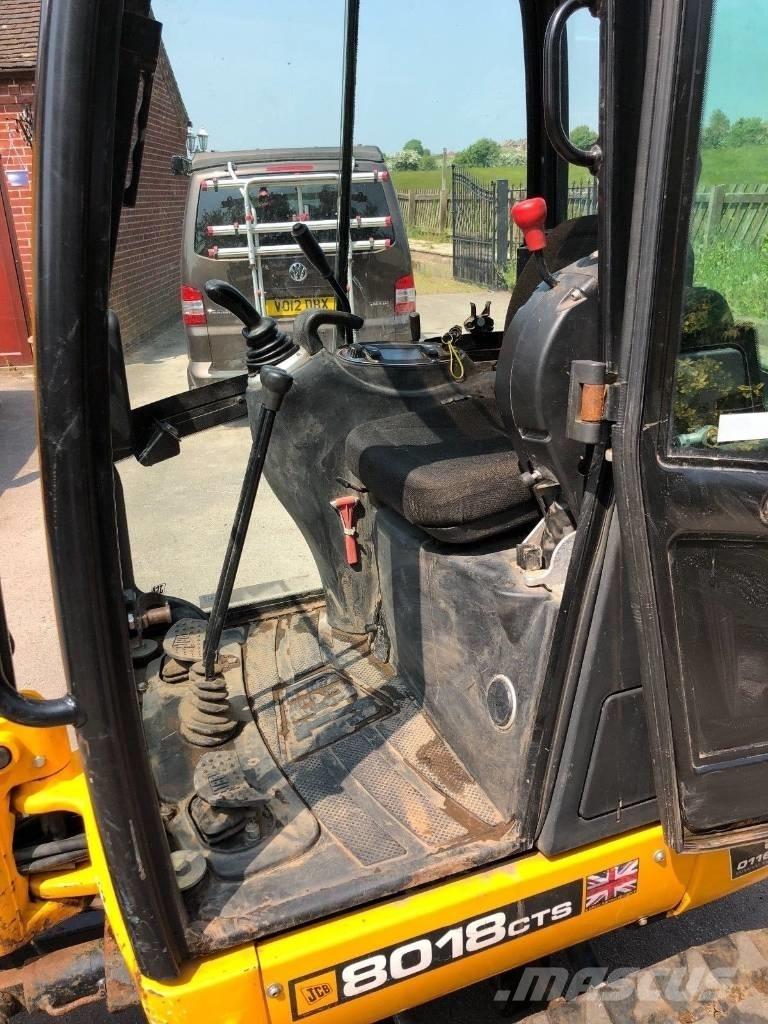 JCB 8018 CTS Mini ekskavatoriai < 7 t