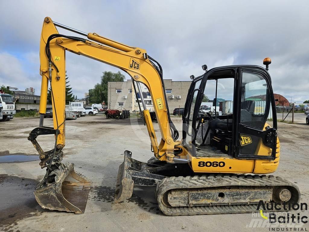 JCB 8060 Mini ekskavatoriai < 7 t