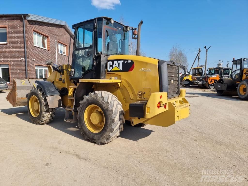 CAT 914 M Naudoti ratiniai krautuvai