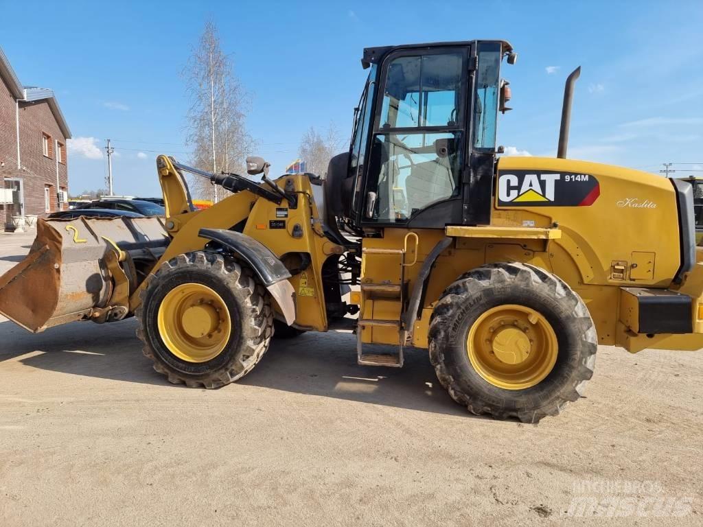CAT 914 M Naudoti ratiniai krautuvai