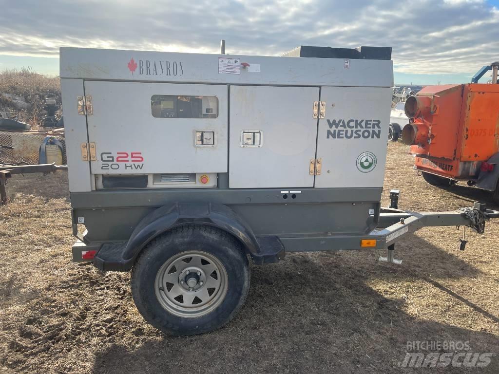 Wacker Neuson G25 Dyzeliniai generatoriai