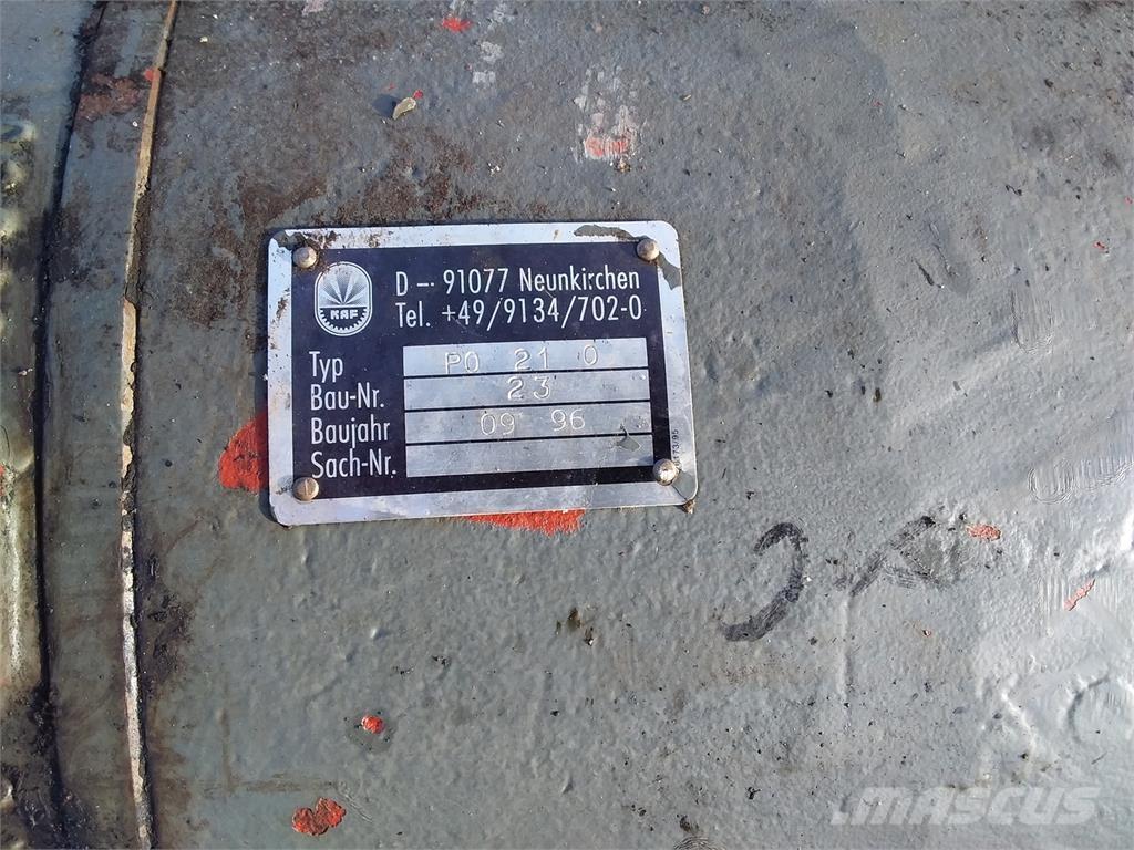 Ponsse Cobra HS-10 Transmisijos