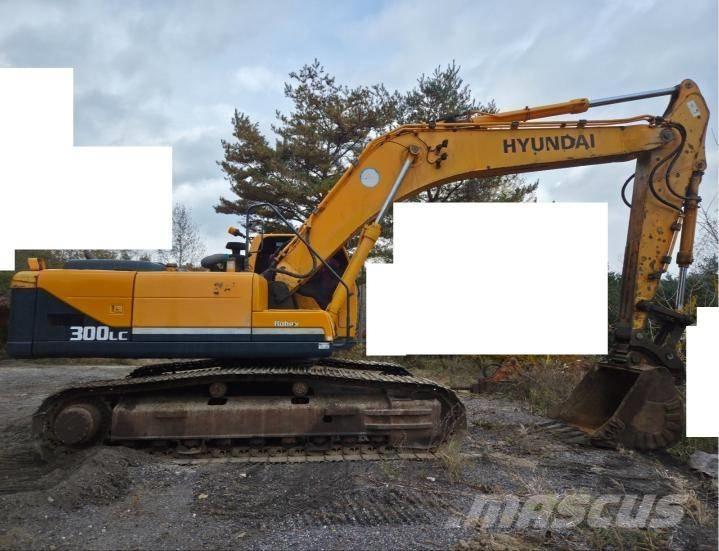 Hyundai Robex 300 LC Vikšriniai ekskavatoriai