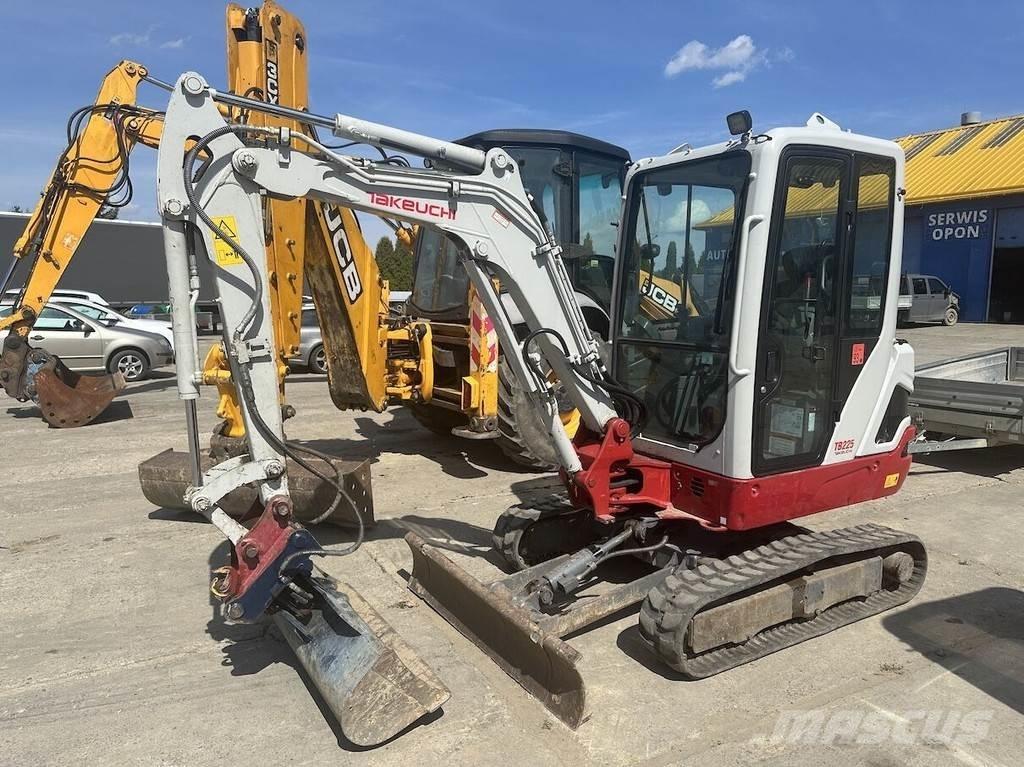 Takeuchi TB225 Mini ekskavatoriai < 7 t