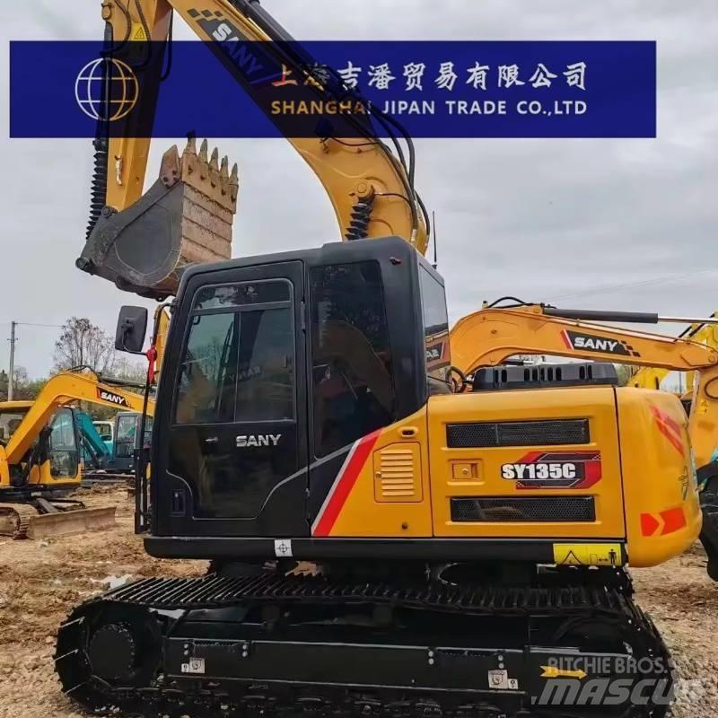 Sany SY 135 Vidutinės galios ekskavatoriai 7-12 t