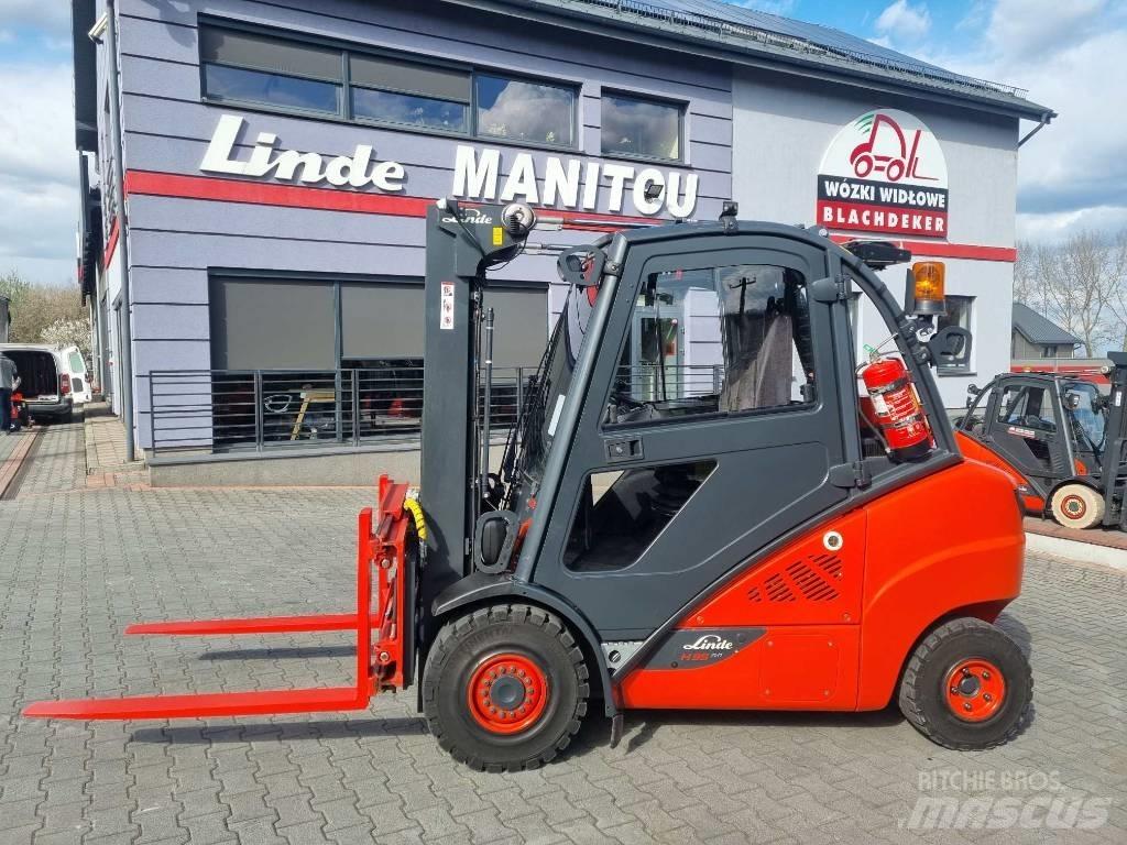 Linde H35D-02 Dyzeliniai krautuvai