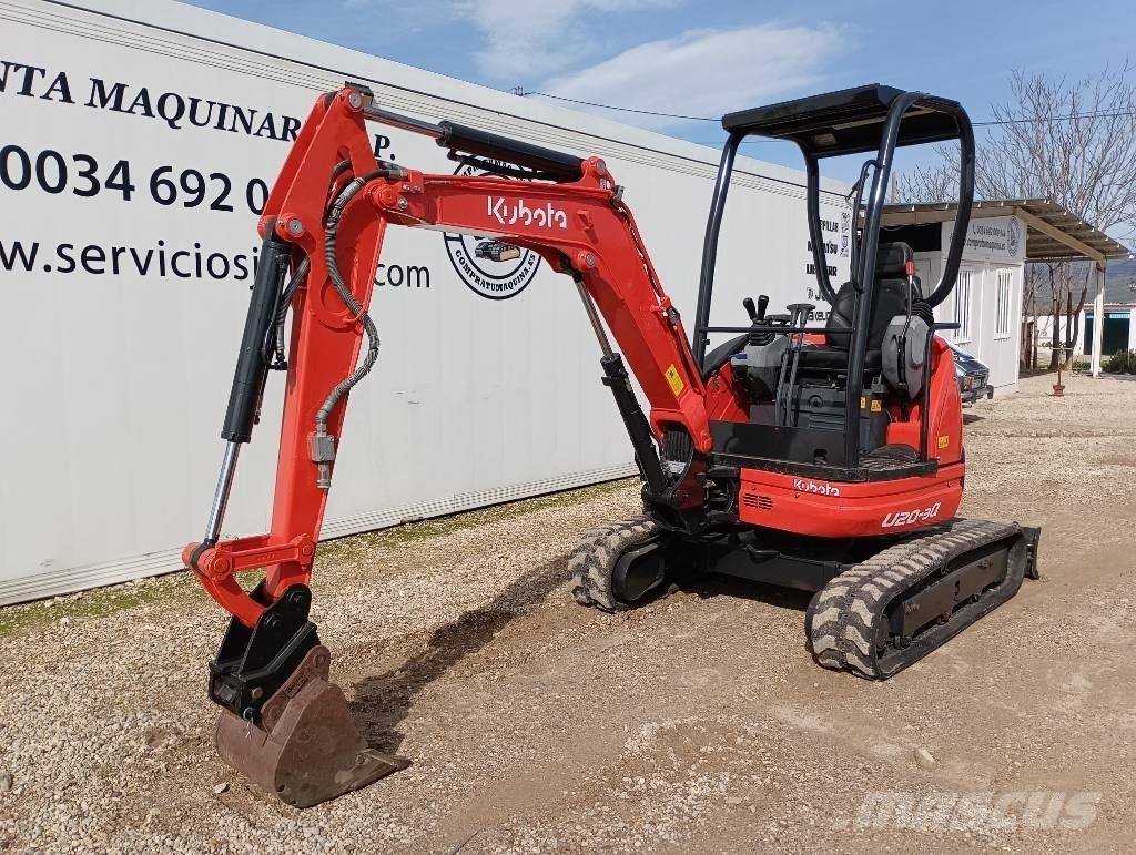 Kubota U 20-3 Mini ekskavatoriai < 7 t
